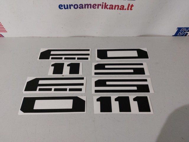 Tailgate Lettering (Black)
